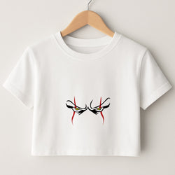 Clown Eyes Crop Top