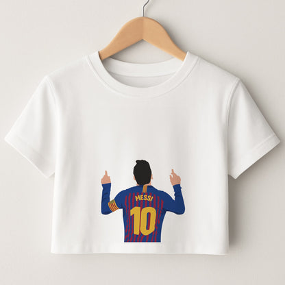 Messi - Football Crop Top