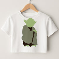 Yoda Faceless Crop Top