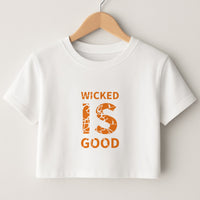 Wicked Is Good - Maze Crop Top