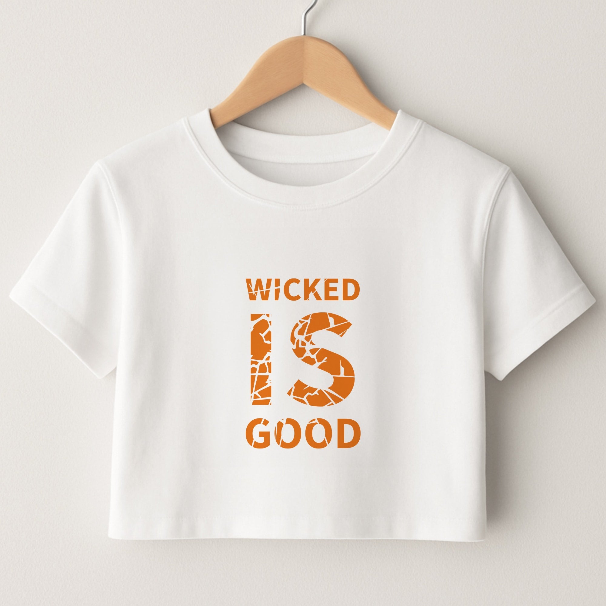 Wicked Is Good - Maze Crop Top