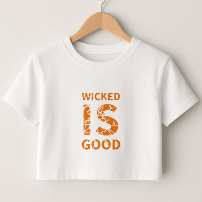 Wicked Is Good - Maze Crop Top