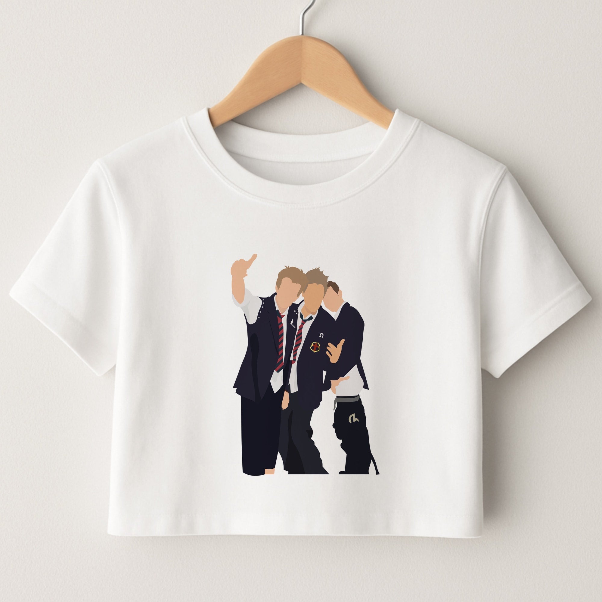 School Clothes - Bust Band Crop Top