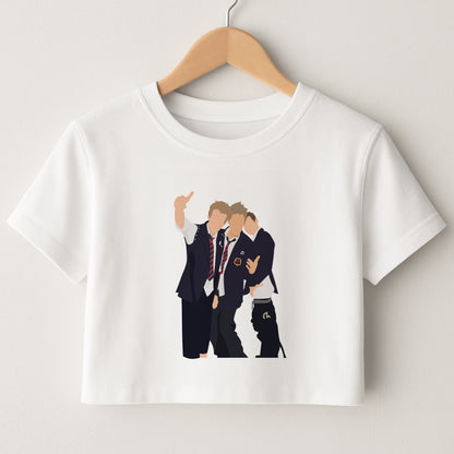 School Clothes - Bust Band Crop Top