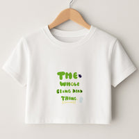 The Whole Being Dead Thing - Beetle Halloween Crop Top