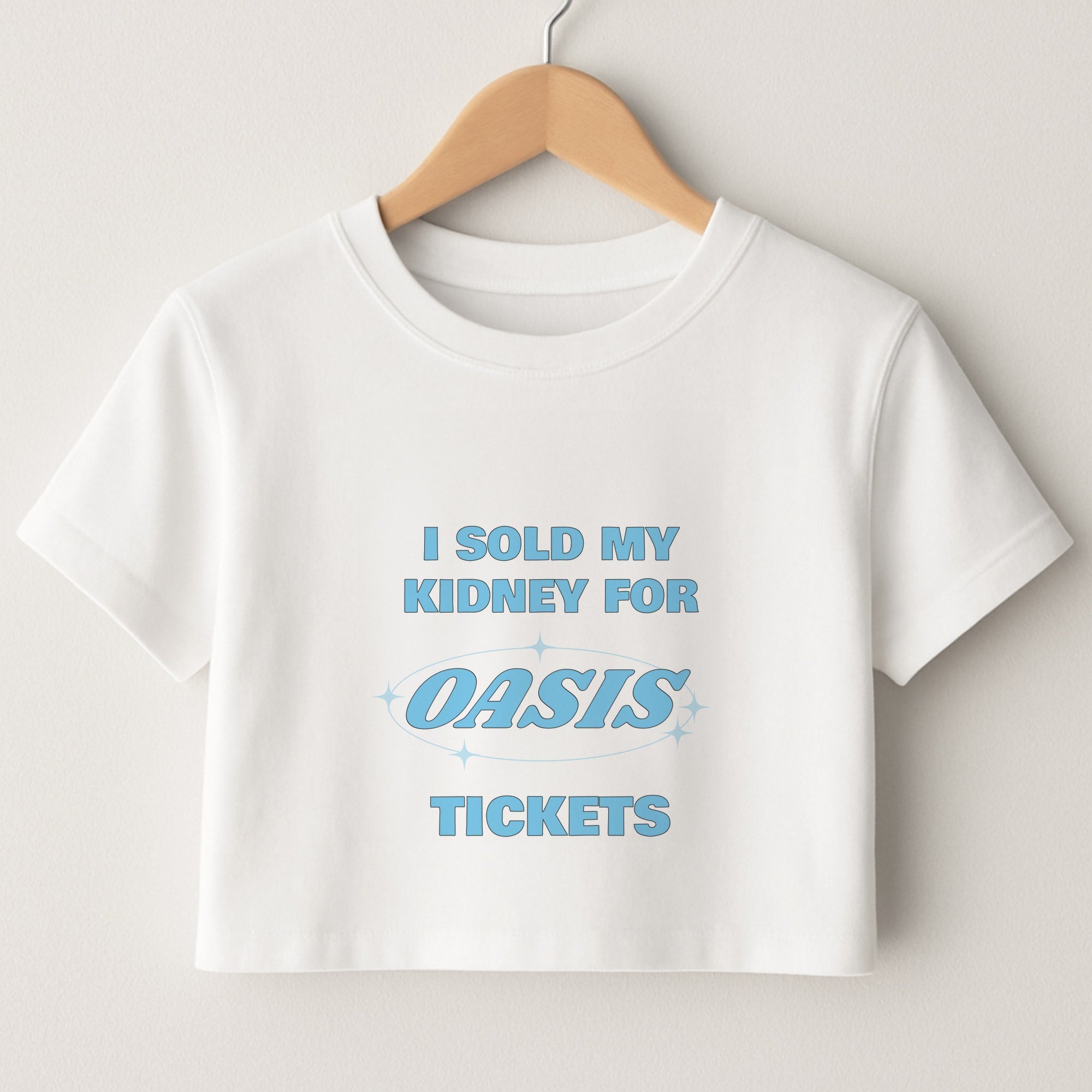 I Sold My Kidney For Tickets Crop Top