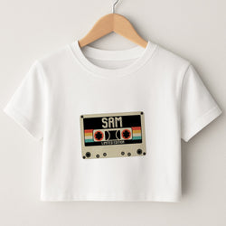 Cassette Tape - Fender Crop Top