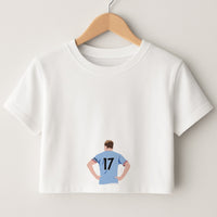 De Bruyne - Football Crop Top