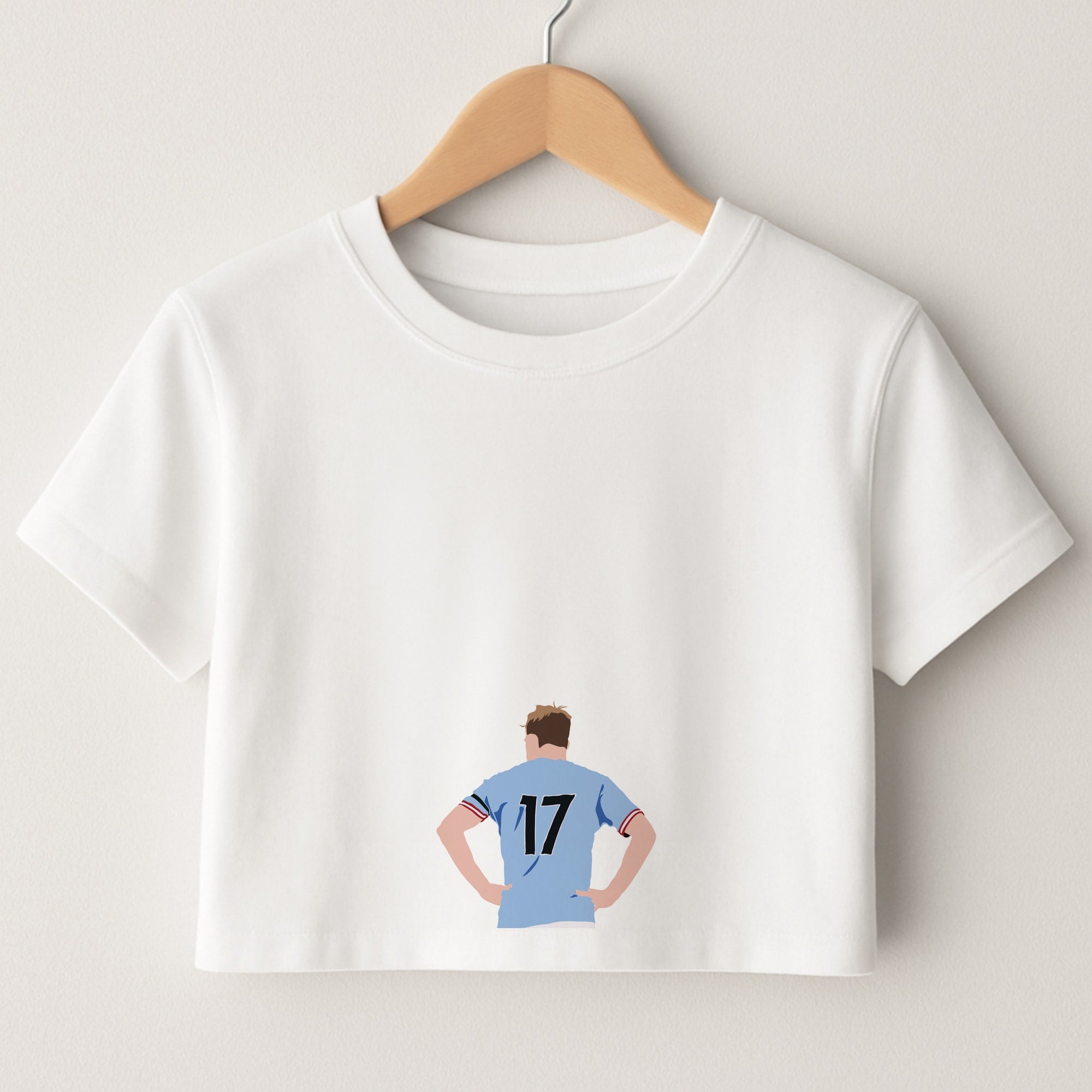 De Bruyne - Football Crop Top