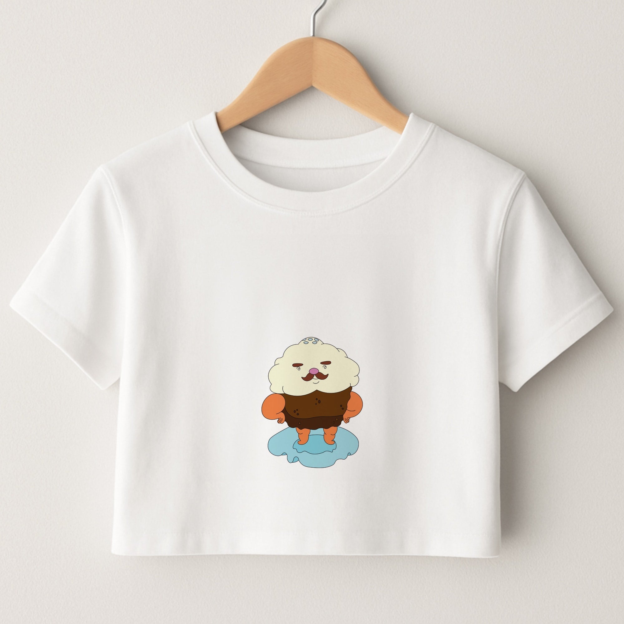 Mr Cupcake Crop Top
