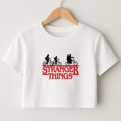 Stranger Cycling Logo Crop Top