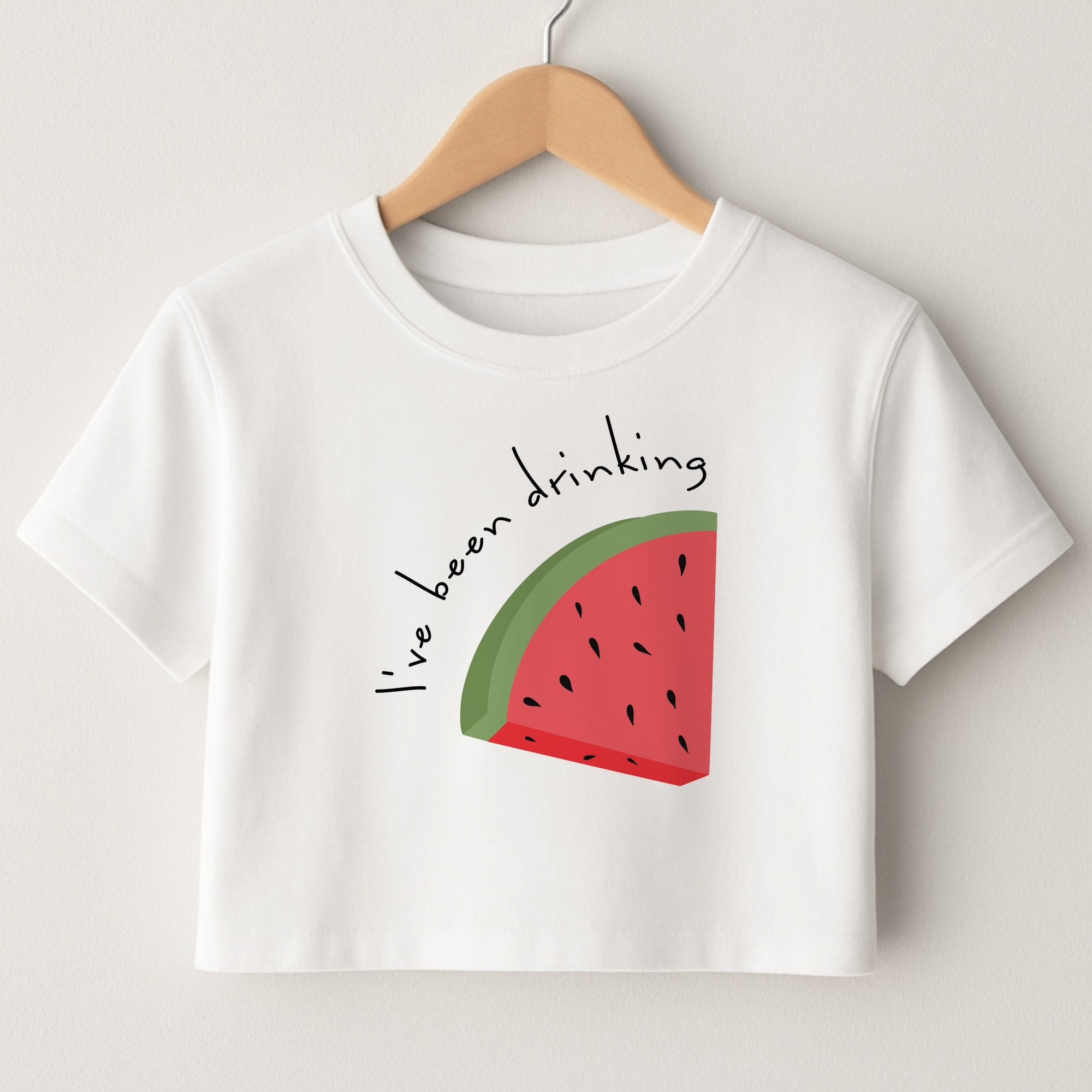 I've Been Drinkin Watermelon - Queen B Crop Top