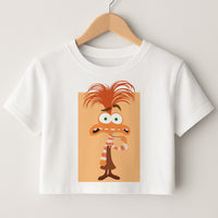 Anxiety - Inside Out Crop Top