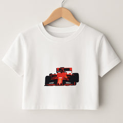 F1 Car  Crop Top