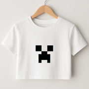 Creeper Face - Mining Crop Top 1