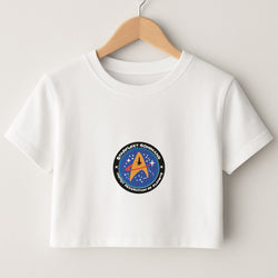 Starfleet command Crop Top