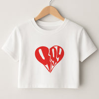 Heart - Juice Crop Top