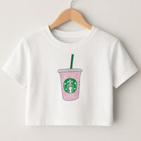 Coffee Pinkity Drinkity - James Charles Crop Top