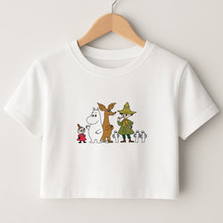 Moom Characters Crop Top