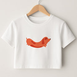 Little sausage - Dachshunds Crop Top