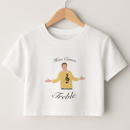 Here Comes Treble Crop Top