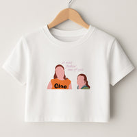 It Was Fookin' One Of Yas - British Pop Culture Crop Top