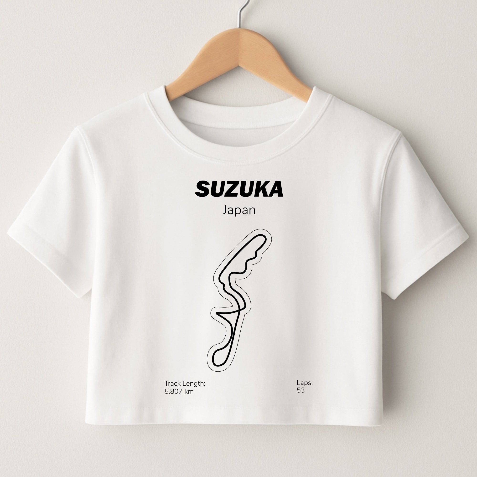 Suzuka Circuit Crop Top