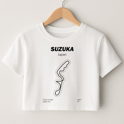 Suzuka Circuit Crop Top