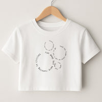 Running In Circles - Post Crop Top