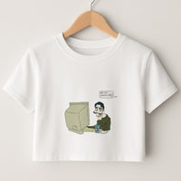 Are You Winning Dad Crop Top