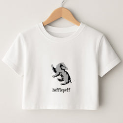 Hufflepuff Crop Top