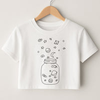 Space Jar Crop Top