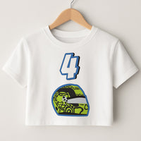 Helmet 4 Crop Top