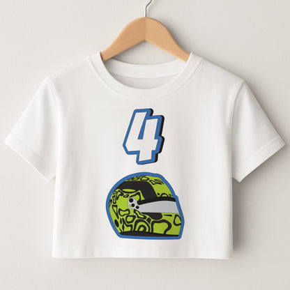 Helmet 4 Crop Top