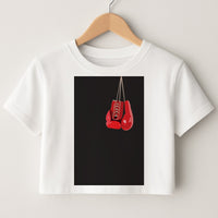 String gloves - Boxing Crop Top