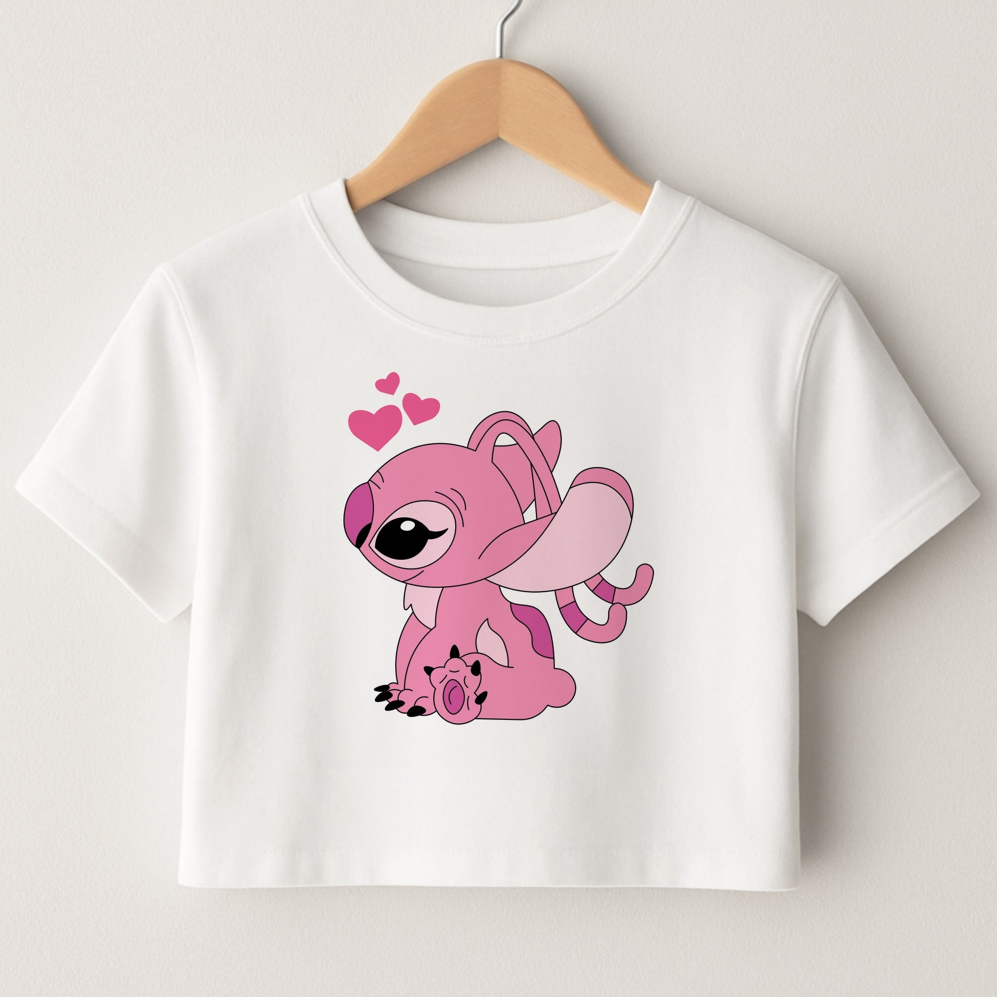 Angel Valentine's Crop Top