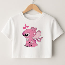 Angel Valentine's Crop Top
