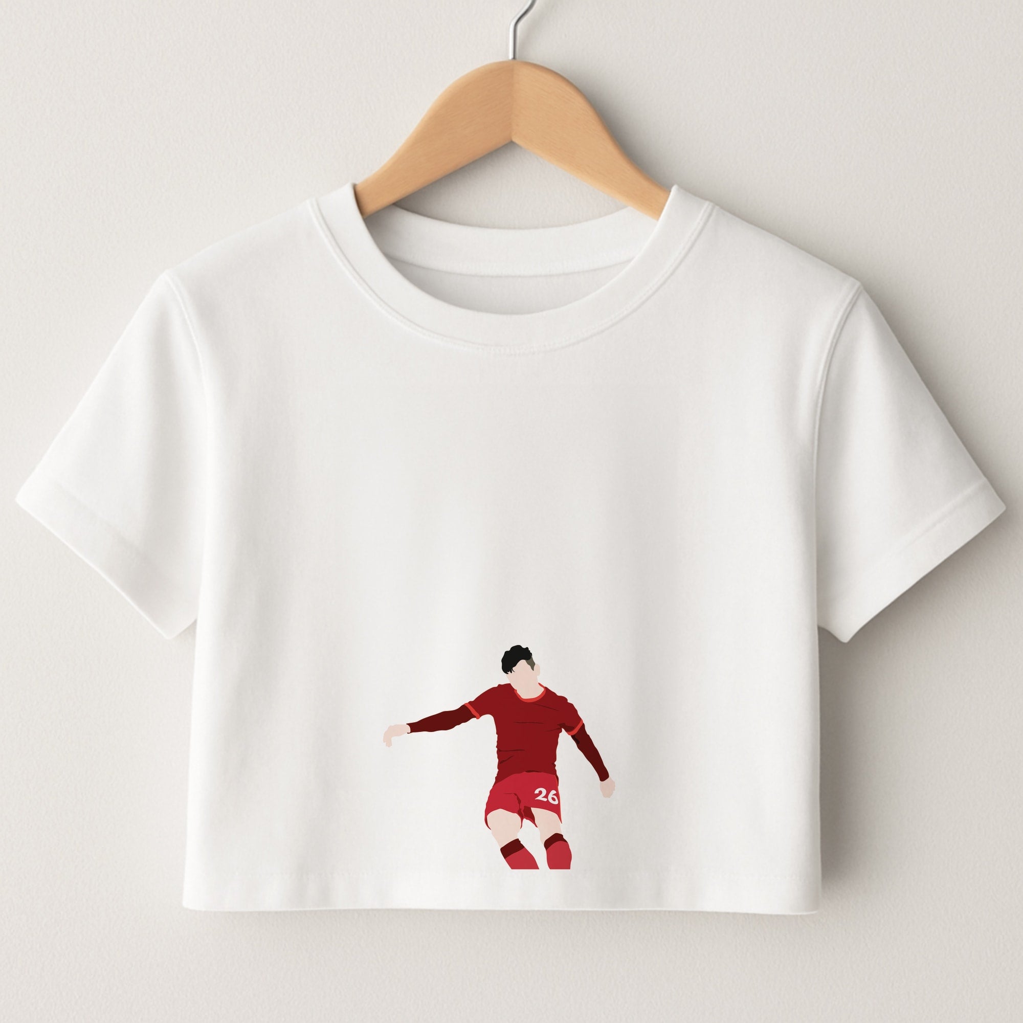 Robertson - Football Crop Top