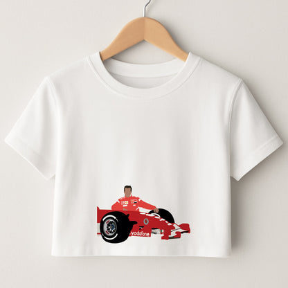 Schumaker - F1 Crop Top