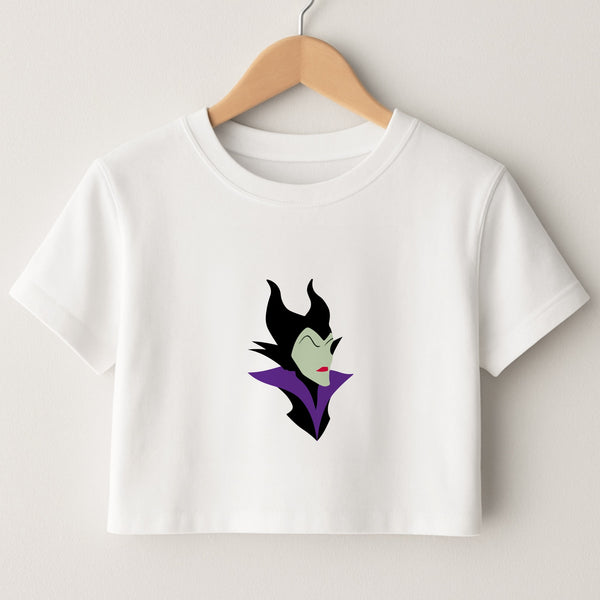 Maleficent Crop Top