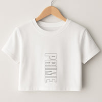 Prime - Orange Crop Top