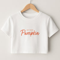 Hey There Pumpkin - Halloween Crop Top