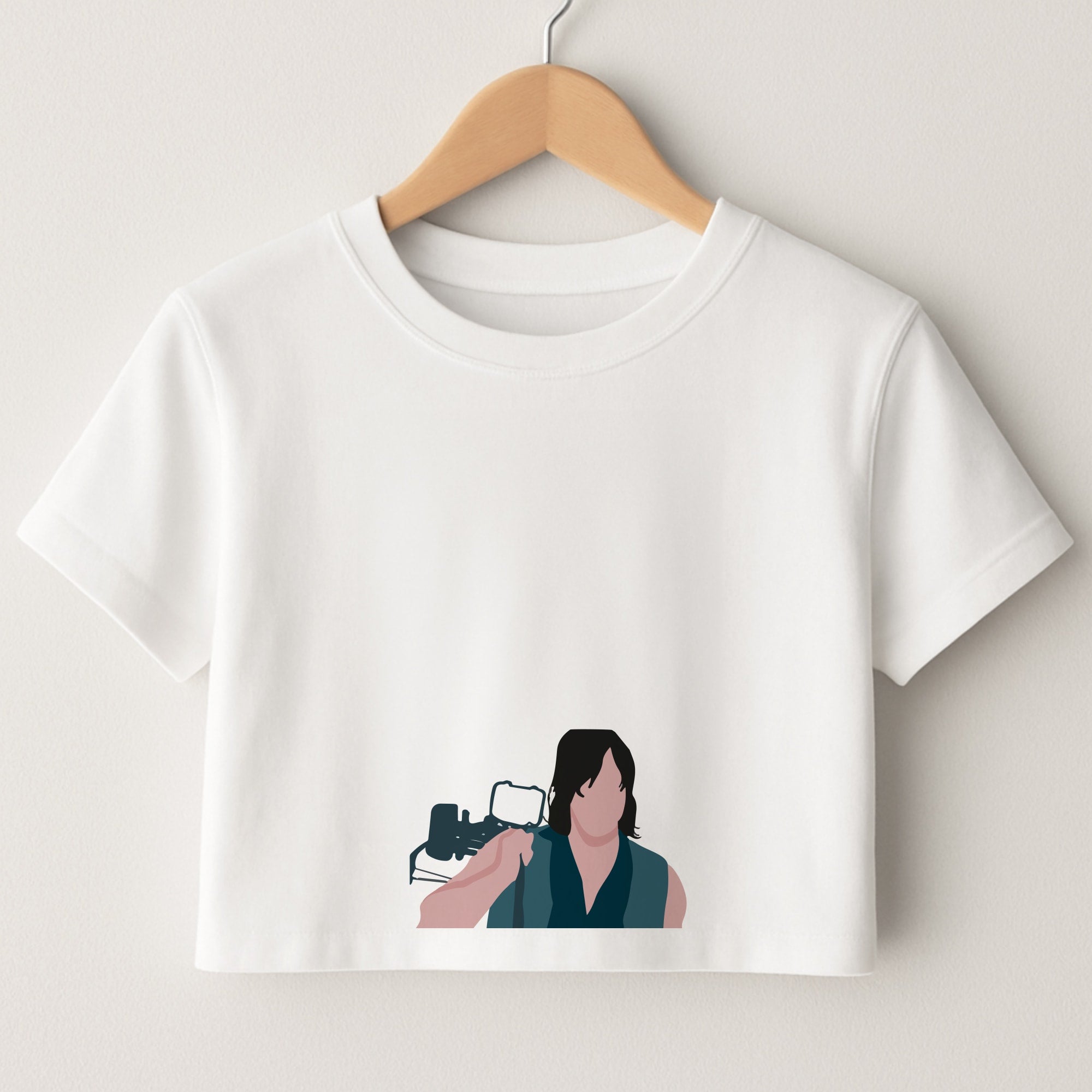 Daryl And His Crossbow - TWD Crop Top