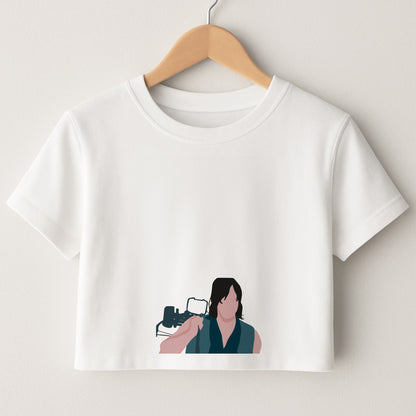 Daryl And His Crossbow - TWD Crop Top