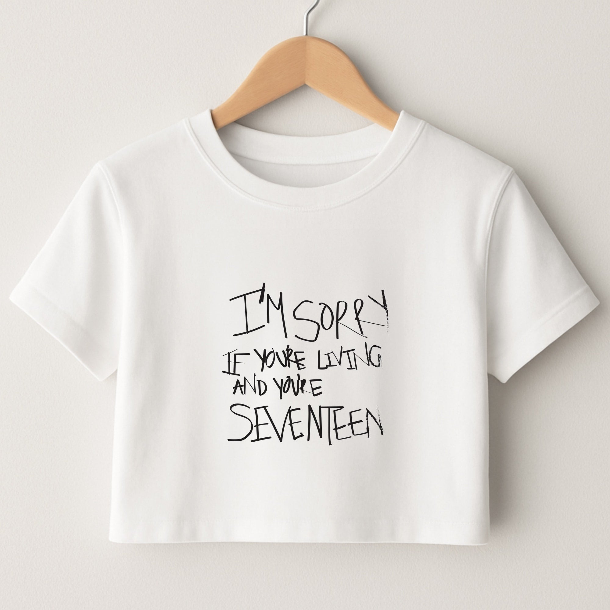 I'm Sorry - The 1975 Crop Top