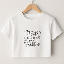 I'm Sorry - The 1975 Crop Top