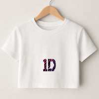 Zebra 1D Crop Top