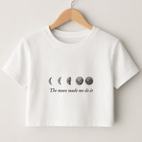 The Moon Made Me Do It Crop Top