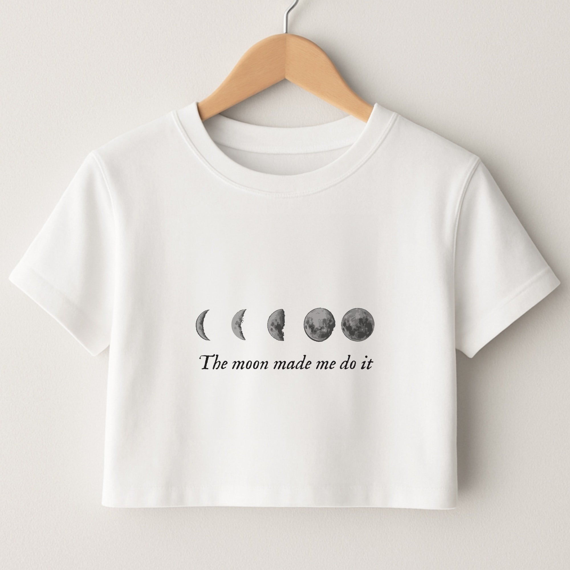 The Moon Made Me Do It Crop Top