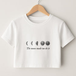 The Moon Made Me Do It Crop Top